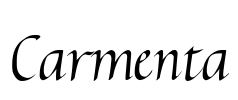 Carmenta Font Image