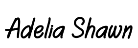 Adelia Shawn Font Image