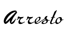 Arresto Font Image