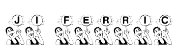 JI-Ferric Font Image