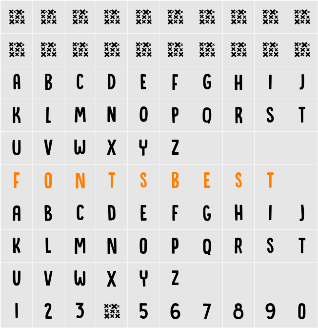 DK Canoodle Character Map