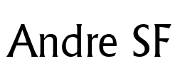 Andre SF Font Image