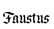 Faustus Font Image