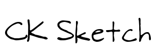 CK Sketch Font Image