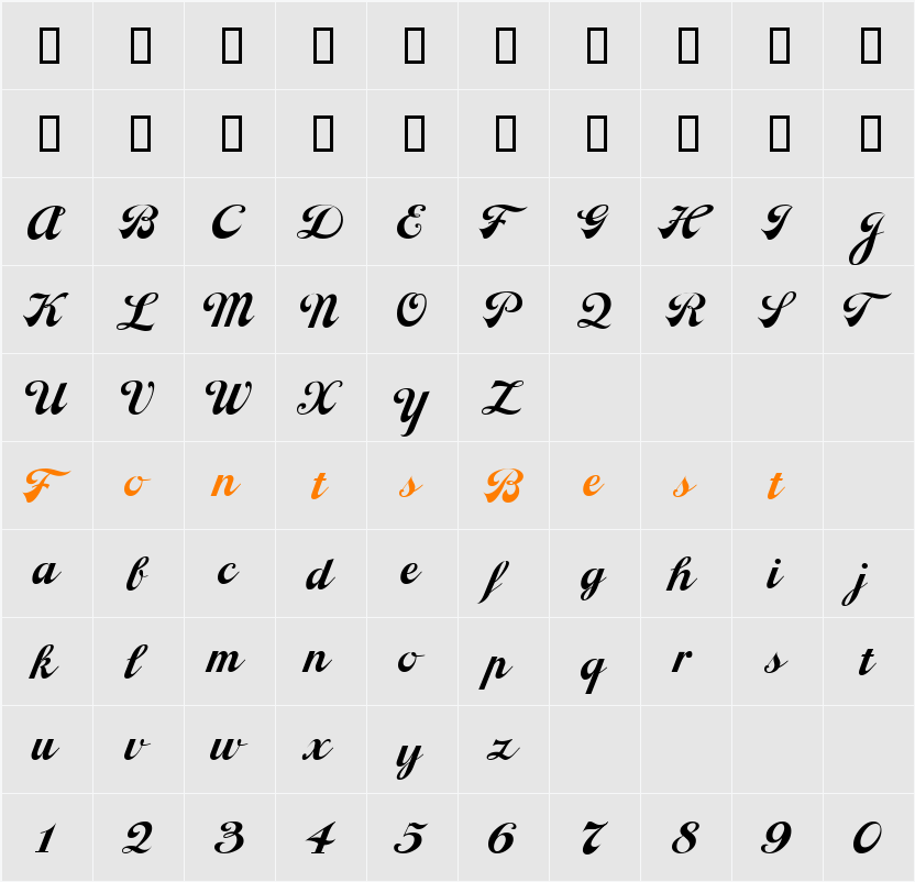 AL Softhearted Character Map