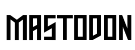 Mastodon Font Image