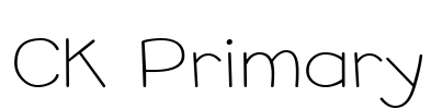 CK Primary Font Image