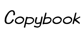 Copybook Font Image