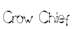 Crow Chief Font Image