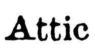 Attic Font Image