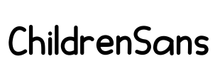 ChildrenSans Font Image