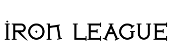 Iron League Font Image