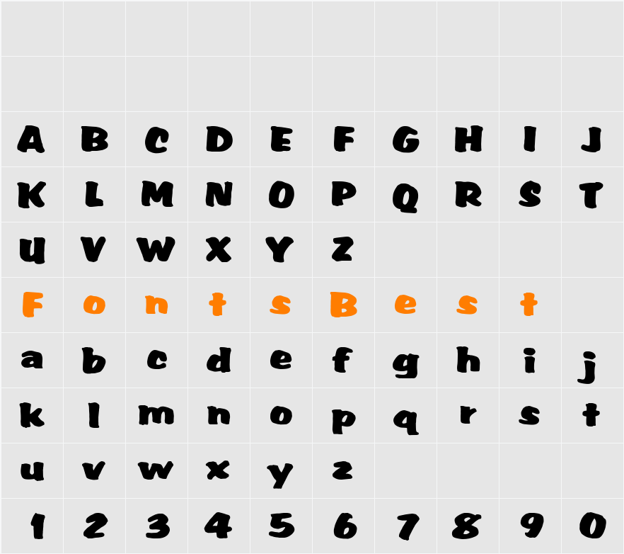 DS Accent Character Map