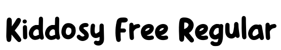 Kiddosy Free Regular Font Image