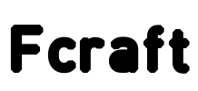 Fcraft Font Image