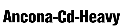 Ancona-Cd-Heavy Font Image