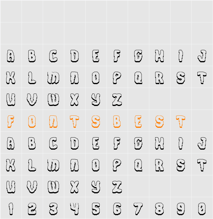 Cursed Law Character Map