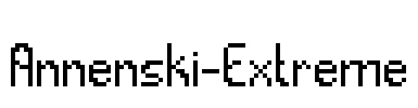 Annenski-Extreme Font Image