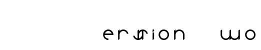 ABC  Version Two Font Image