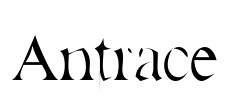 Antrace Font Image