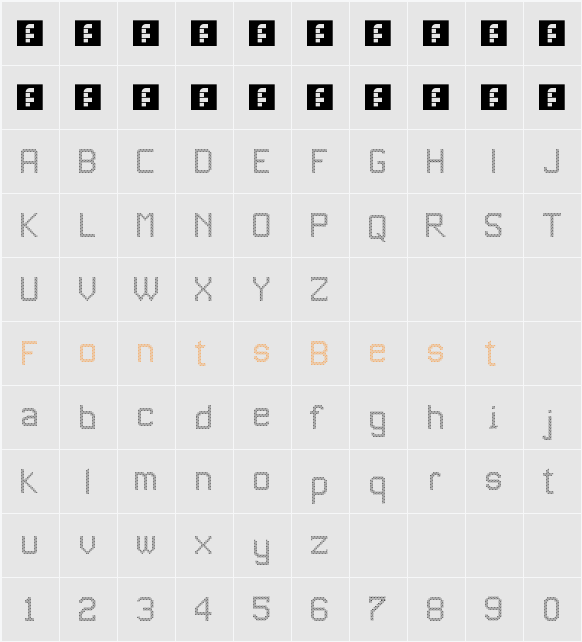 JD Estrellas Character Map