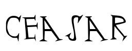 Ceasar Font Image