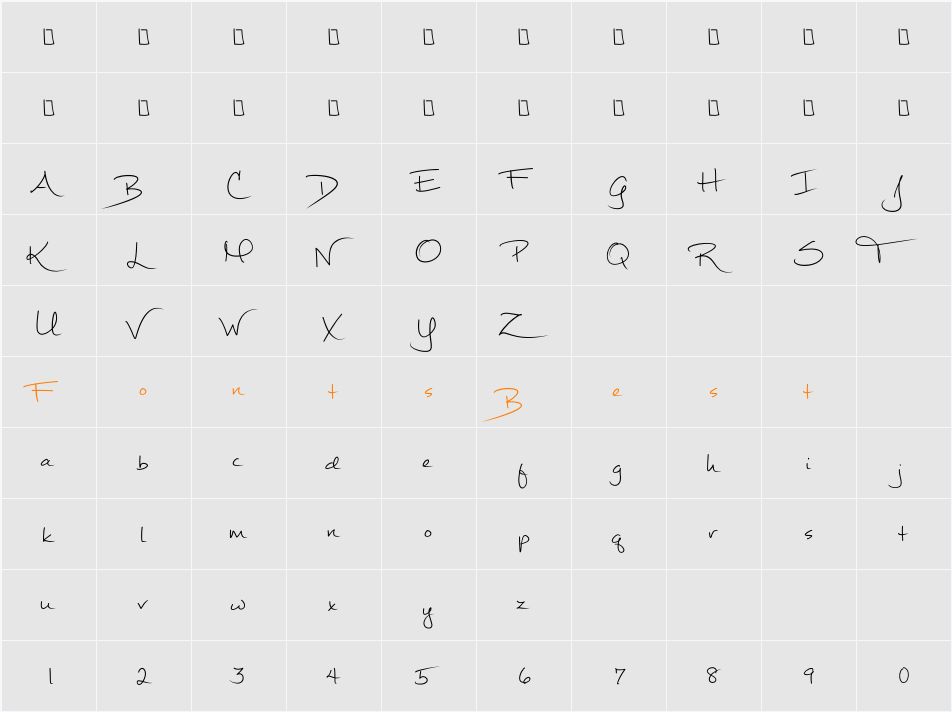 Mathilde Character Map