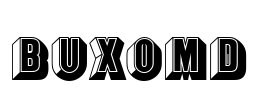 BuxomD Font Image