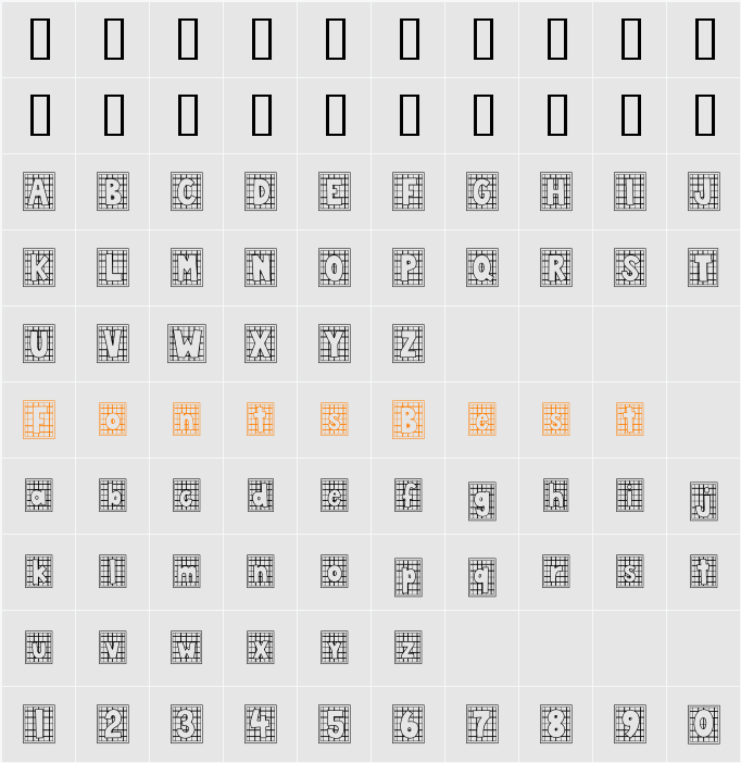 CK Hunting Character Map