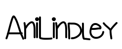 AniLindley Font Image