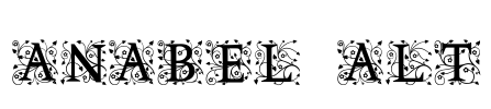 Anabel Alt Font Image