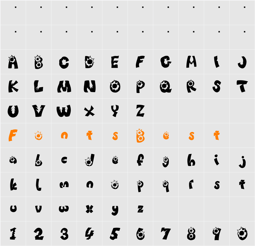 After_Attack Character Map