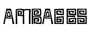 Ambages Font Image