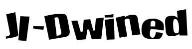 JI-Dwined Font Image