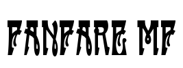 Fanfare MF Font Image