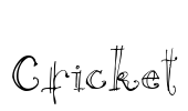 Cricket Font Image