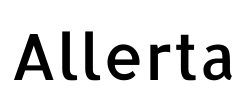 Allerta Font Image