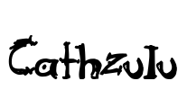 Cathzulu Font Image