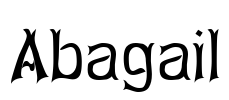 Abagail Font Image