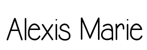 Alexis Marie Font Image