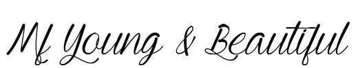 Mf Young & Beautiful Font Image