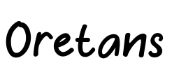 Oretans Font Image