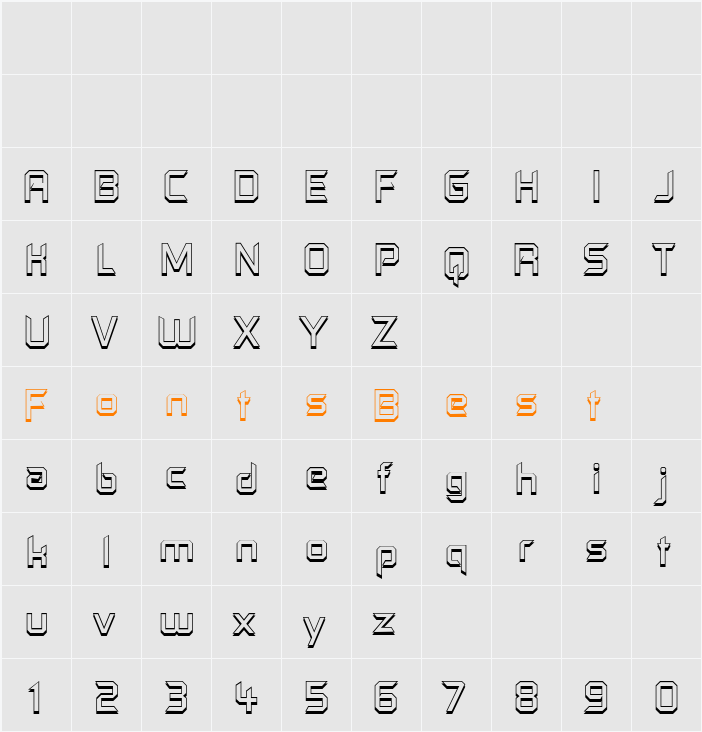 Control Freak Offset Character Map