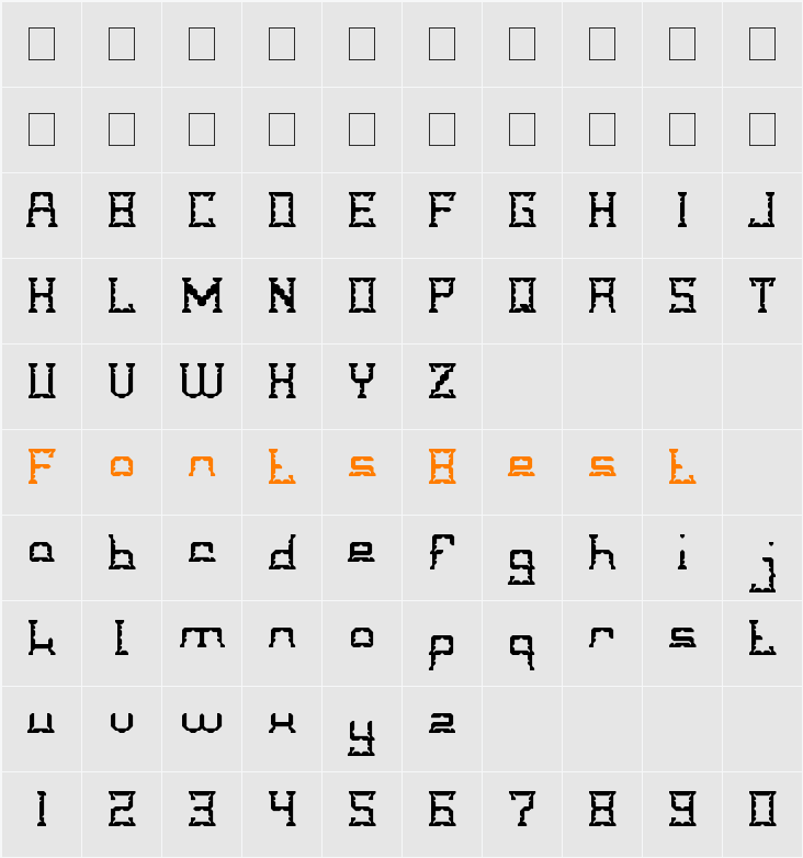 CRYSTAL Soldier Character Map