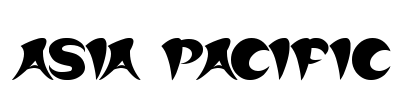 ASIA PACIFIC Font Image