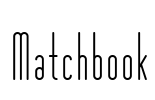 Matchbook Font Image