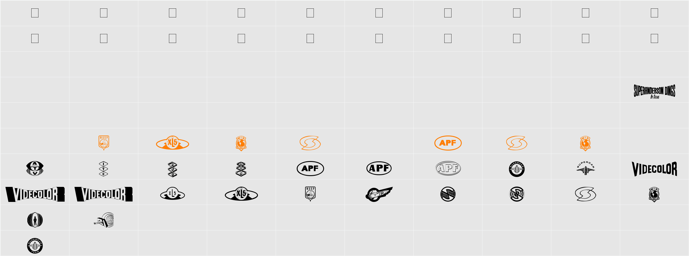 Anderson Dings 1 Character Map