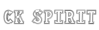 CK Spirit Font Image