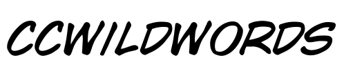 CCWildWords Font Image