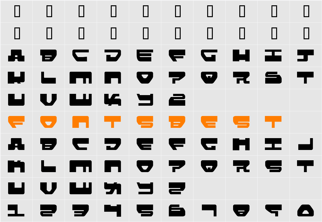 JI-Hugged Character Map